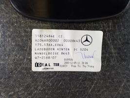 Mercedes-Benz C W204 Tappetino di rivestimento del bagagliaio/baule A2046800002