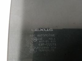 Lexus RX 330 - 350 - 400H Vitre de fenêtre porte arrière 68103-48130