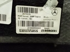 Mercedes-Benz ML W166 Tappetino di rivestimento del bagagliaio/baule A1666800002