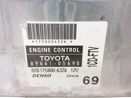 Toyota Avensis T250 Centralina/modulo del motore 8966105690