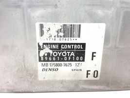 Toyota Corolla Verso AR10 Calculateur moteur ECU 896610F100