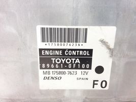 Toyota Corolla Verso AR10 Sterownik / Moduł ECU 896610F100