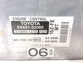 Toyota Yaris Centralina/modulo del motore 8966152060