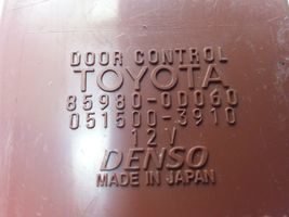 Toyota Yaris Unité de commande / module de verrouillage centralisé porte 8598000060