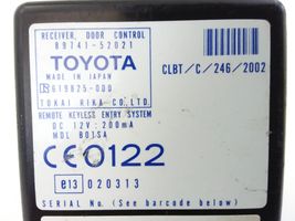 Toyota Yaris Durų elektronikos valdymo blokas 8974152021