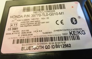 Honda Accord Moduł / Sterownik Bluetooth 39770TL0G010M1