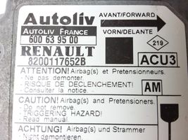 Renault Scenic RX Gaisa spilvenu vadības bloks 600639500