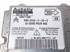 Citroen Xsara Picasso Module de contrôle airbag 602327400