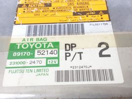 Toyota Yaris Oro pagalvių valdymo blokas 8917052140