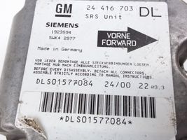 Opel Astra G Airbag control unit/module 5WK42977