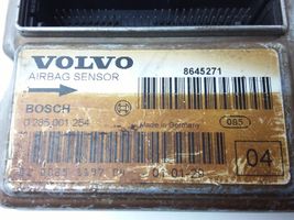 Volvo S60 Oro pagalvių valdymo blokas 0285001254