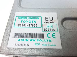 Toyota Prius (XW20) Navigaatioyksikkö CD/DVD-soitin 8684147050