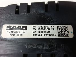 Saab 9-3 Ver2 Monitor / wyświetlacz / ekran 12802302FA