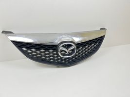 Mazda 6 Etupuskurin ylempi jäähdytinsäleikkö GJ6A50712