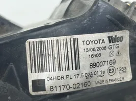 Toyota Corolla E120 E130 Etu-/Ajovalo 89007169