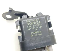 Toyota Verso Relé de la bujía de precalentamiento 2861067010