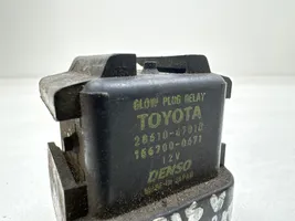 Toyota Yaris Glow plug pre-heat relay 2861067010