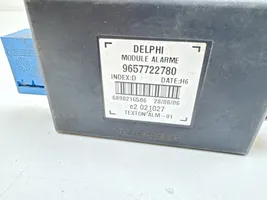 Peugeot 407 Alarm relay 9657722780