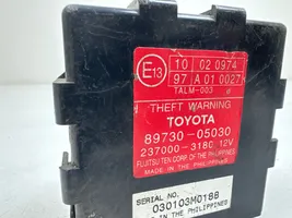 Toyota Avensis T250 Boîtier module alarme 8973005030