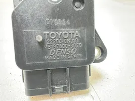 Toyota Avensis T250 Ilmamassan virtausanturi 222040N010