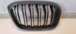 BMW X3M F97 Grille calandre supérieure de pare-chocs avant 51712462818