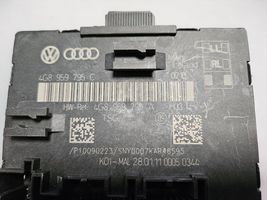 Audi A6 S6 C7 4G Sterownik / Moduł drzwi 4G8959795A