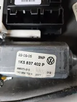 Volkswagen Jetta V Mécanisme de lève-vitre avec moteur 1K5837402P