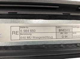 BMW 5 E60 E61 Zasłona przeciwsłoneczna okna tylnego 6984650