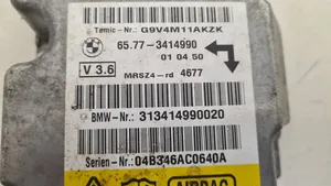 BMW X3 E83 Turvatyynyn ohjainlaite/moduuli 3414990