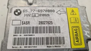 BMW 7 E65 E66 Module de contrôle airbag 6970888