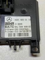 Mercedes-Benz S W221 Résistance moteur de ventilateur de chauffage A2218200110