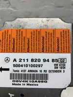 Mercedes-Benz E W211 Centralina/modulo airbag A2118209485