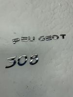 Peugeot 308 Logo, emblème de fabricant 