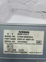 Nissan Primera Monitor/display/piccolo schermo 28090AV617