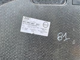 Audi A4 S4 B6 8E 8H Doublure de coffre arrière, tapis de sol 8E5863463