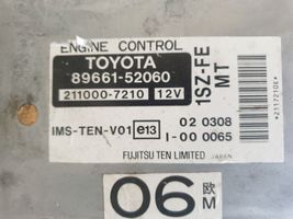 Toyota Yaris Calculateur moteur ECU 8966152060