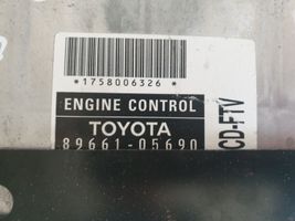 Toyota Avensis T250 Variklio valdymo blokas 8966105690