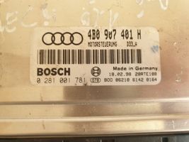 Audi A6 S6 C5 4B Variklio valdymo blokas 4B0907401H