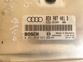 Audi A6 S6 C5 4B Блок управления двигателя 8E0907401D