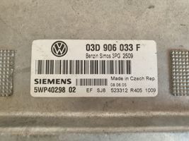 Volkswagen Polo IV 9N3 Centralina/modulo del motore 03D906033F