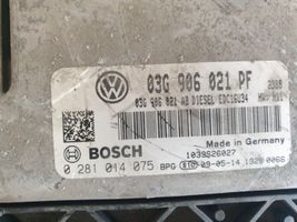 Volkswagen Caddy Calculateur moteur ECU 03G906021PF