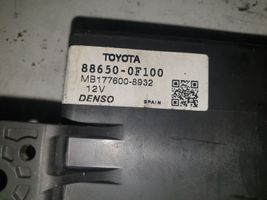 Toyota Verso Gaisa kondicionēšanas / salona apsildes vadības bloks 886500F100