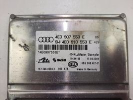 Audi A8 S8 D3 4E Pakabos valdymo blokas 4E0907553E