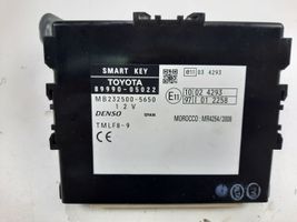 Toyota Avensis T270 Module de contrôle sans clé Go 8999005022