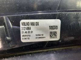 Volvo V60 Feux arrière / postérieurs 31214964