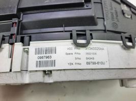 Volvo V60 Tachimetro (quadro strumenti) 31343325AA