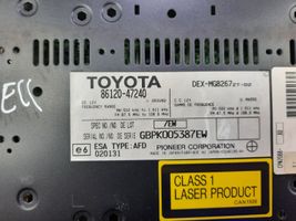 Toyota Prius (XW20) Panel / Radioodtwarzacz CD/DVD/GPS 8612047240