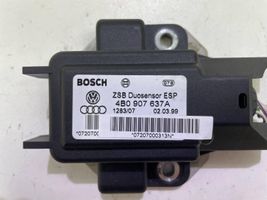 Audi A6 S6 C5 4B Sensore di imbardata accelerazione ESP 4B0907637A