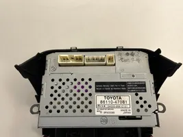 Toyota Prius (XW20) Monitor / wyświetlacz / ekran 8611047081