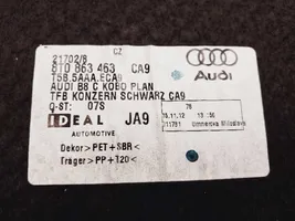 Audi A4 Allroad Aizmugurējā palodze 8T0863463CA9